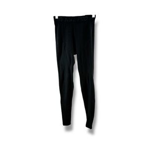 NIKE PRO NWT Hyper Warm Tight Fit Ribbed Leggings in Black Size XS